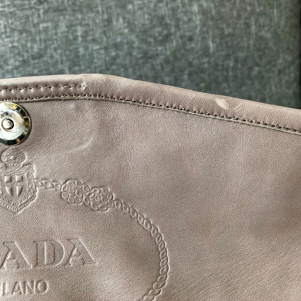 Authentic PRADA Handbag Lambskin Leather (2 of 2)